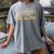 I Think I Was Ed To Be Alone Loner Introvert Thinker Women's Comfort Colors T-Shirt Gray