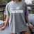Track & Field Senior 2025 Graduation Year Women's Comfort Colors T-Shirt Gray
