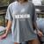 Track & Field Senior Dad 2025 Graduation Year Women's Comfort Colors T-Shirt Gray
