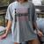 Track Senior Night Track Senior 2025 Graduation 60 Women's Comfort Colors T-Shirt Gray