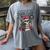 Unapologetically Anti Social Book Club Women's Comfort Colors T-Shirt Gray