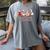 Valentine Cozy Goose Bookish Forget Flowers Buy Me Books Women's Comfort Colors T-Shirt Gray