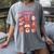 Valentines Reading Book Lover All Booked For Valentine's Day Women's Comfort Colors T-Shirt Gray