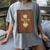 War And Peace Book Cover Women's Comfort Colors T-Shirt Gray