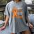 I Wear Orange In Memory Of My Sister Leukemia Awareness Women's Comfort Colors T-Shirt Gray