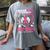 I Wear Pink In Memory Of My Gigi Breast Cancer Awareness Women's Comfort Colors T-Shirt Gray I Wear Pink In Memory Of My Gigi Breast Cancer Awareness Women's Comfort Colors T-Shirt Gray