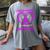 I Wear Purple In Memory Of My Big Brother Alzheimers Graphic Women's Comfort Colors T-Shirt Gray I Wear Purple In Memory Of My Big Brother Alzheimers Graphic Women's Comfort Colors T-Shirt Gray