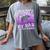 I Wear Purple In Memory Of My Dad Alzheimer's Awareness Day Women's Comfort Colors T-Shirt Gray I Wear Purple In Memory Of My Dad Alzheimer's Awareness Day Women's Comfort Colors T-Shirt Gray