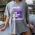 I Wear Purple In Memory Of My Husband Overdose Awareness Women's Comfort Colors T-Shirt Gray I Wear Purple In Memory Of My Husband Overdose Awareness Women's Comfort Colors T-Shirt Gray