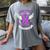 I Wear Purple In Memory Of My Mom Alzheimers Awarenesss Women's Comfort Colors T-Shirt Gray I Wear Purple In Memory Of My Mom Alzheimers Awarenesss Women's Comfort Colors T-Shirt Gray