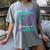 I Wear Teal & Purple In Memory Of My Nephew Women's Comfort Colors T-Shirt Gray I Wear Teal & Purple In Memory Of My Nephew Women's Comfort Colors T-Shirt Gray