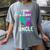 I Wear Teal And Purple In Memory Of My Uncle Mental Health Women's Comfort Colors T-Shirt Gray