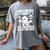 I Went Outside Once Introverts Joke Social Loner Women's Comfort Colors T-Shirt Gray
