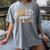 Wild About Reading Animal Bookworm Library Book Lover Reader Women's Comfort Colors T-Shirt Gray