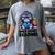 Wild About Reading Book Lover Gorilla Women's Comfort Colors T-Shirt Gray