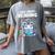 Wild About Reading Book Lover Hippo Women's Comfort Colors T-Shirt Gray Wild About Reading Book Lover Hippo Women's Comfort Colors T-Shirt Gray