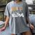 WILD ABOUT READING Reading Books Bookworm Library Day Women's Comfort Colors T-Shirt Gray