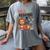 Wild About Reading Zoo Animals For Bookworm Book Reader Women's Comfort Colors T-Shirt Gray