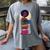 Woman And Books Stack Afro Girl Reading Lover Women's Comfort Colors T-Shirt Gray