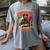 Woman Firefighter Aunt TiTi Auntie Black Graduation Women's Comfort Colors T-Shirt Gray