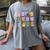 Women Cool Kids Read Books Teacher Back To School Librarian Women's Comfort Colors T-Shirt Gray