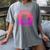 Women's With A Dreamy Far-Off Look And Her Nose Stuck In A Book Women's Comfort Colors T-Shirt Gray