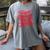 Women's Forget Flowers Buy Me Books Valentine Book Lover Women's Comfort Colors T-Shirt Gray