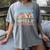 Women's I Have No Shelf Control Book Reader Book Nerd Book Reading Women's Comfort Colors T-Shirt Gray