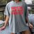 Wrestling Senior Night Wrestling Senior 2025 Graduation 7 Women's Comfort Colors T-Shirt Gray