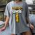 Wrestling Senior Night Senior 2026 Faith Cross Graduation Women's Comfort Colors T-Shirt Gray