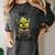 100 Book Goblin Cute Book Reader And Library Lover Women's Comfort Colors T-Shirt Pepper