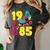 1985 Retro Raised In The 80s Old School Nostalgia Vibes Women's Comfort Colors T-Shirt Pepper