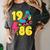 1986 Retro Raised In The 80s Old School Nostalgia Vibes Women's Comfort Colors T-Shirt Pepper 1986 Retro Raised In The 80s Old School Nostalgia Vibes Women's Comfort Colors T-Shirt Pepper