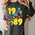 1989 Retro Raised In The 80s Old School Nostalgia Vibes Women's Comfort Colors T-Shirt Pepper