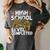 2019 High School Graduation Gamer Graduation Women's Comfort Colors T-Shirt Pepper