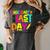 2025 Last Day Of School Autograph Kindergarten Graduation Women's Comfort Colors T-Shirt Pepper