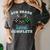 4th Grade Level Complete Gamer 4 Grade Graduation Women's Comfort Colors T-Shirt Pepper