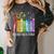 8647 Foxtrots Tangos Deltas Book Flower Resist Book Lovers Women's Comfort Colors T-Shirt Pepper