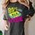 90's Vibe Retro Style Cassette Tape Nostalgia 1990s Party Women's Comfort Colors T-Shirt Pepper