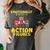 Action Figure Collector Comic Books Women's Comfort Colors T-Shirt Pepper