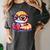Adorable Book Lover Rattlesnake With Reading Glasses Cute Women's Comfort Colors T-Shirt Pepper
