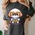 Adorable Book Lover Shih Tzu With Reading Glasses Cute Women's Comfort Colors T-Shirt Pepper