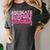 Advocate Support Empower Groovy Social Worker Graduation MSW Women's Comfort Colors T-Shirt Pepper