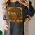 African American Girl Graduation Shirt Senior 2019 Women's Comfort Colors T-Shirt Pepper