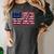 America US Flag Books Library Reading For Book Lover Reader Women's Comfort Colors T-Shirt Pepper