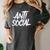 Anti Social Anti Social Club Introvert People Haters Women's Comfort Colors T-Shirt Pepper