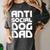 Anti-Social Dog Dad Quote For Anti Social Introvert Persons Women's Comfort Colors T-Shirt Pepper