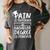 Bachelor Degree Graduation Women's Comfort Colors T-Shirt Pepper