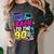 Back To The 90s Nostalgia Cassette Game Console Boombox Women's Comfort Colors T-Shirt Pepper Back To The 90s Nostalgia Cassette Game Console Boombox Women's Comfort Colors T-Shirt Pepper