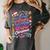 Back To-The 80 s Christmas Retro Cassette Boombox Nostalgia Women's Comfort Colors T-Shirt Pepper
